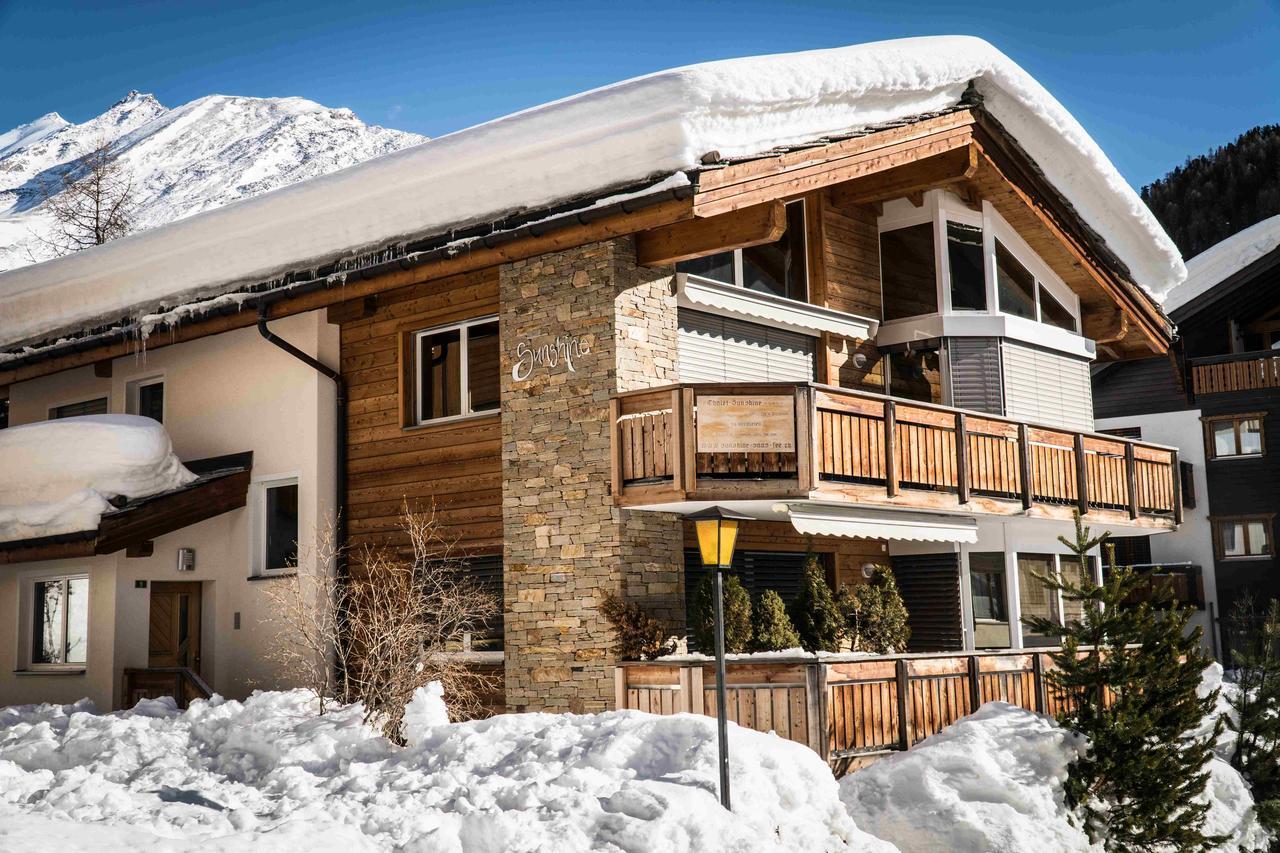 Chalet Sunshine Saas Fee Extérieur photo