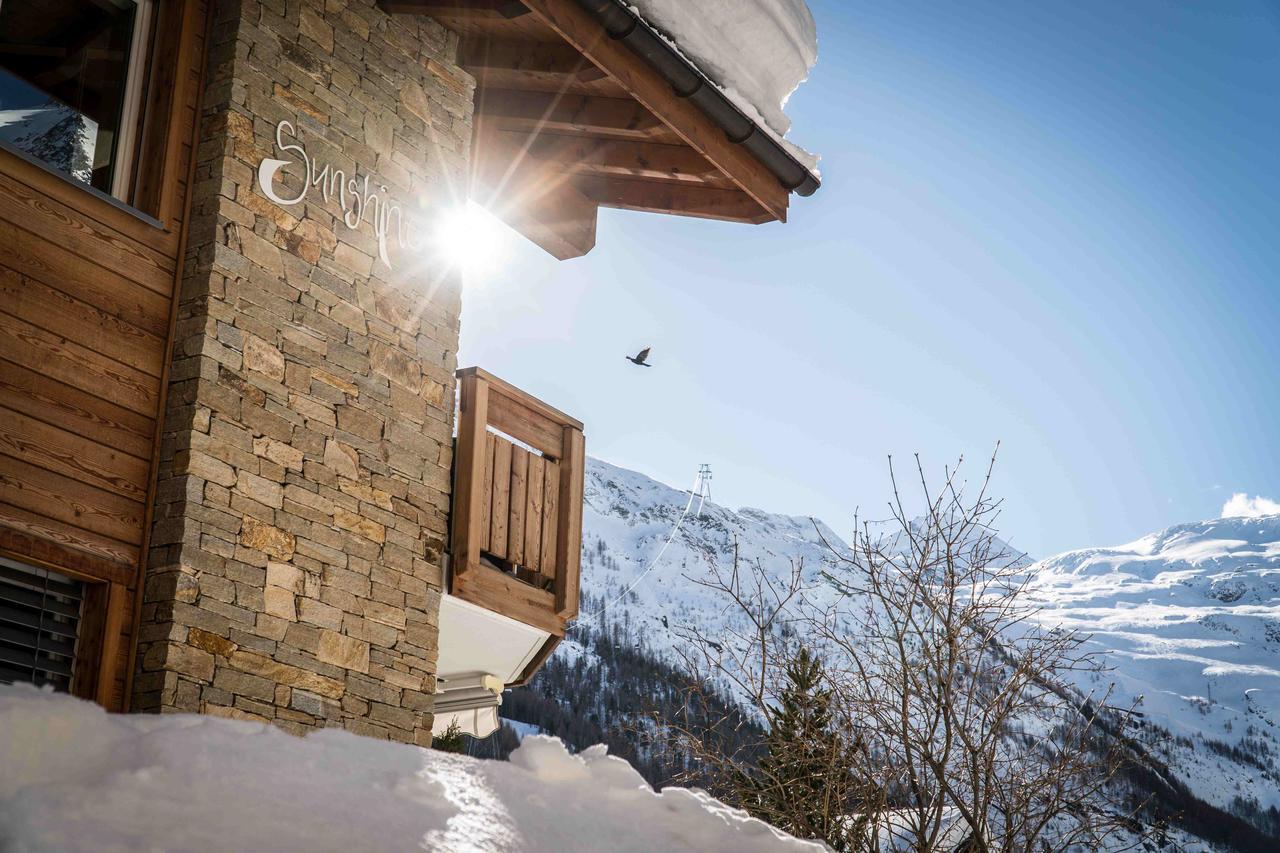 Chalet Sunshine Saas Fee Extérieur photo
